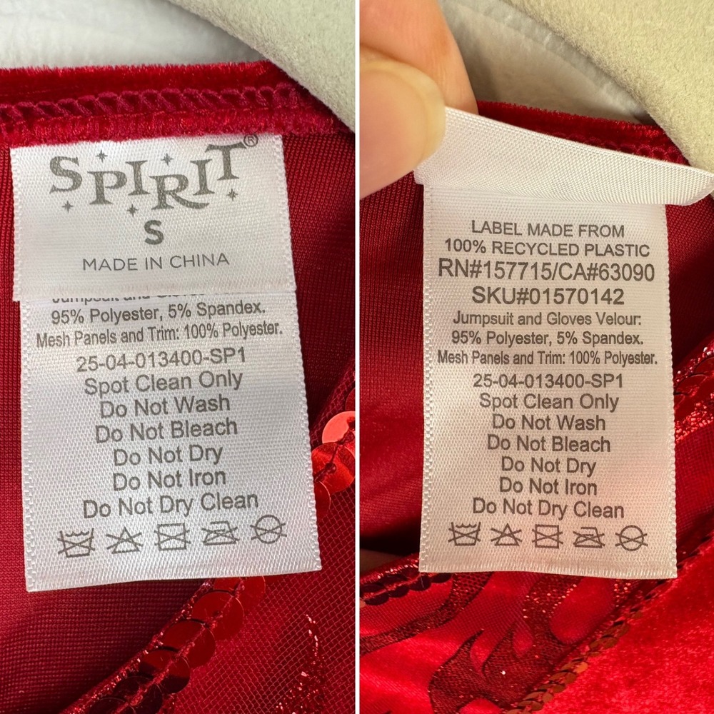 Spirit Halloween Devil Diva Kids Devil Costume Size Small 4-6 Sassy Devil Flames - Picture 15 of 17